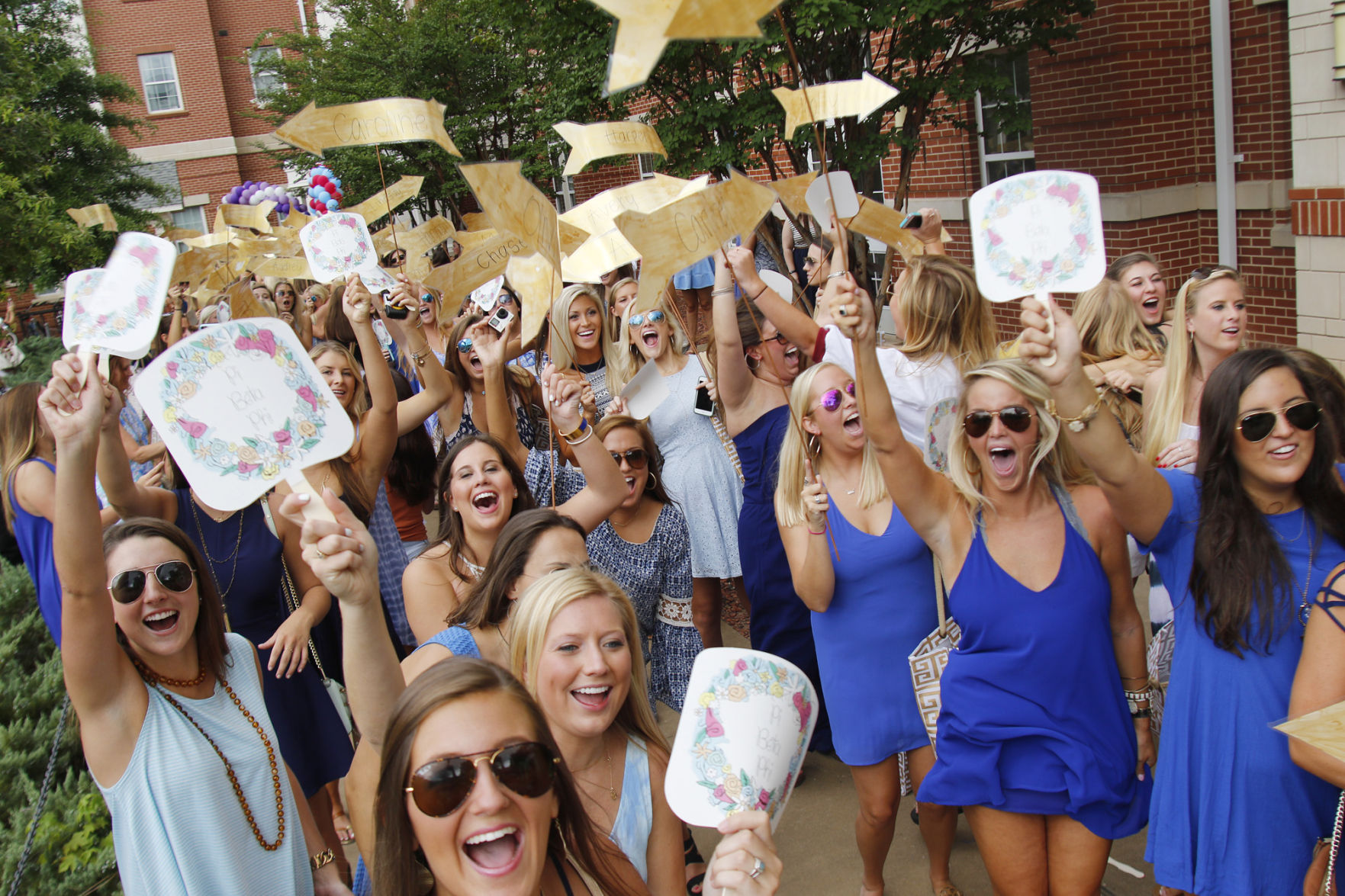 Auburn University bid day 2015